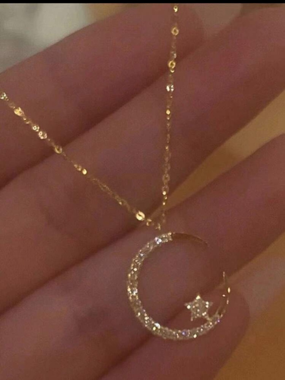 Gold necklace